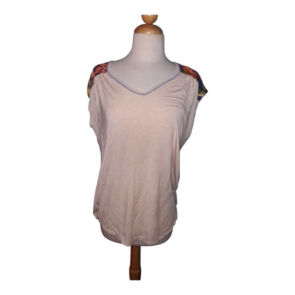 Matilda Jane Cream Print Top Size M